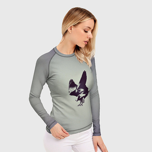 Женский рашгард Атакующий ястреб / 3D-принт – фото 3