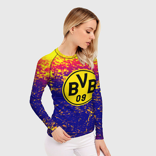 Женский рашгард Borussia краски / 3D-принт – фото 3