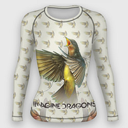 Рашгард женский Imagine Dragons: Fly, цвет: 3D-принт