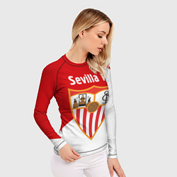 Рашгард женский Sevilla FC, цвет: 3D-принт — фото 2