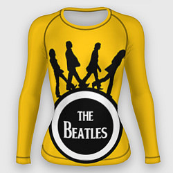 Женский рашгард The Beatles: Yellow Vinyl