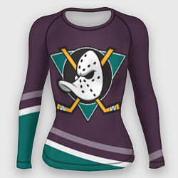 Рашгард женский Anaheim Ducks Selanne, цвет: 3D-принт