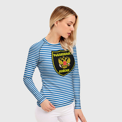 Женский рашгард Рыболовные войска / 3D-принт – фото 3
