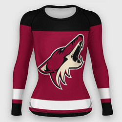 Рашгард женский Arizona Coyotes, цвет: 3D-принт