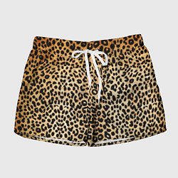 Шорты женские Гепард (шкура), цвет: 3D-принт