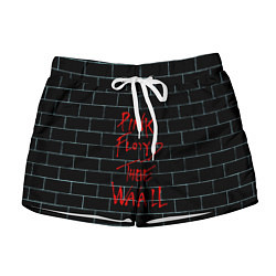 Шорты женские Pink Floyd: The Wall, цвет: 3D-принт