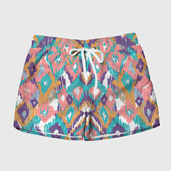 Шорты женские Африканский стиль, цвет: 3D-принт