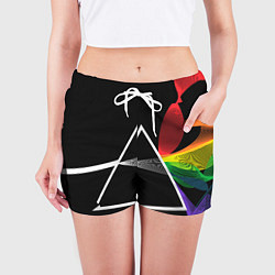 Шорты женские PINK FLOYD, цвет: 3D-принт — фото 2
