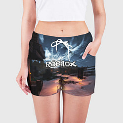 Шорты женские ROBLOX, цвет: 3D-принт — фото 2