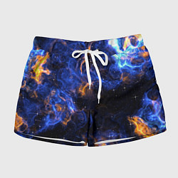 Шорты женские Космос, цвет: 3D-принт
