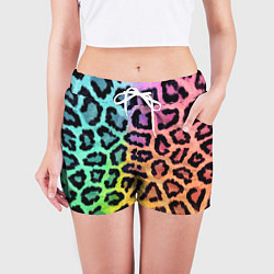 Шорты женские JAGUAR GRADIENT, цвет: 3D-принт — фото 2