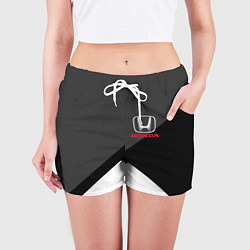 Шорты женские HONDA, цвет: 3D-принт — фото 2