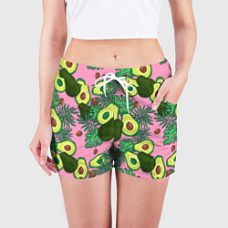 Шорты женские Avocado, цвет: 3D-принт — фото 2