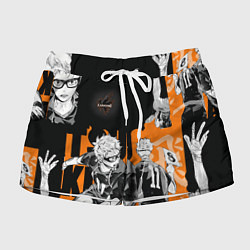 Шорты женские Haikyu, цвет: 3D-принт