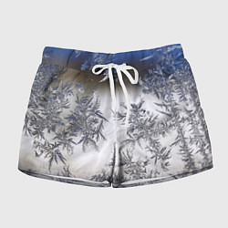 Шорты женские Морозная свежесть, цвет: 3D-принт