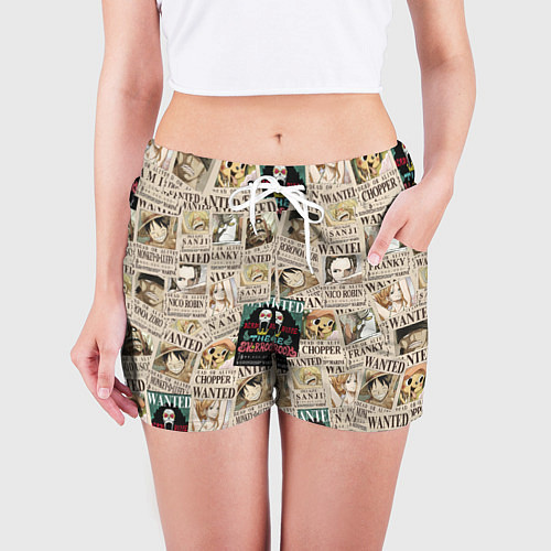 Женские шорты Ван пис / 3D-принт – фото 3