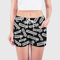 Шорты женские ANIME, цвет: 3D-принт — фото 2