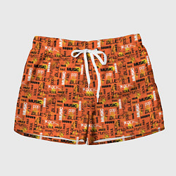 Женские шорты Музыка