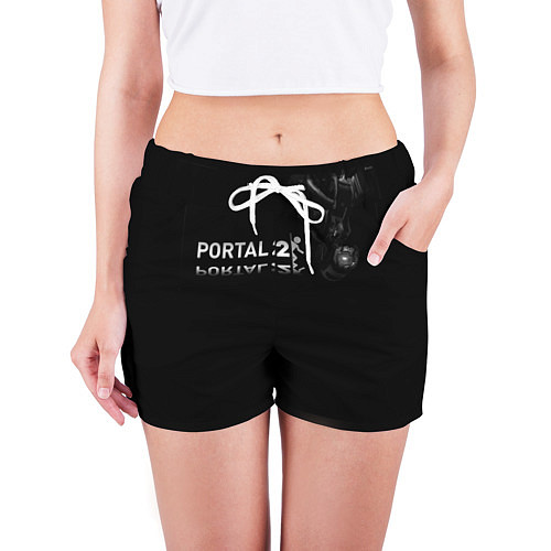 Женские шорты Portal 2,1 / 3D-принт – фото 3