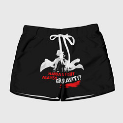 Шорты женские Чуя Накахара бродячие псы, цвет: 3D-принт