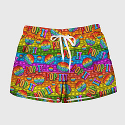 Женские шорты POP IT SMILE ПОП ИТ ПУПЫРКА