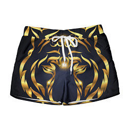 Женские шорты Золотой символ года Тигр