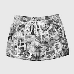 Шорты женские Chainsaw Man Человек-бензопила манга, цвет: 3D-принт