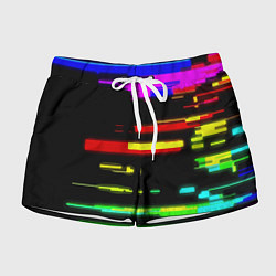 Женские шорты Color fashion glitch