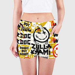 Шорты женские ZillaKami x SosMula City Morgue - ZillaKami, цвет: 3D-принт — фото 2
