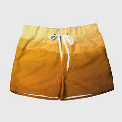 Шорты женские Закат в пригороде, цвет: 3D-принт