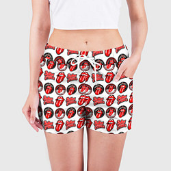 Шорты женские BRITISH LANGUAGES, цвет: 3D-принт — фото 2