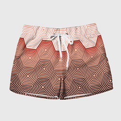 Шорты женские Multi- faceted pattern, цвет: 3D-принт