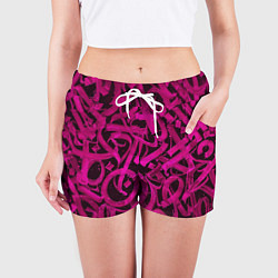 Шорты женские Pokras Palace, цвет: 3D-принт — фото 2