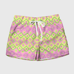 Женские шорты Pink yellow style
