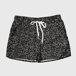 Шорты женские Цветочки вишни, цвет: 3D-принт