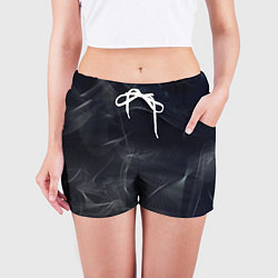 Шорты женские Серый дым и тьма, цвет: 3D-принт — фото 2