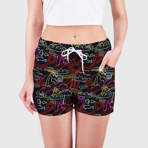 Женские шорты Beach pattern / 3D-принт – фото 3