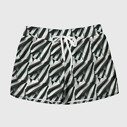 Женские шорты Вертикальные полосы