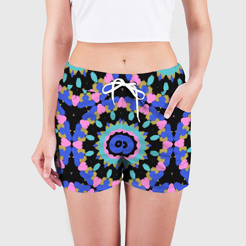 Женские шорты Народные узоры / 3D-принт – фото 3