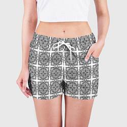 Шорты женские Средневековье, цвет: 3D-принт — фото 2