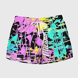 Шорты женские Color expressive abstraction - Milano, цвет: 3D-принт