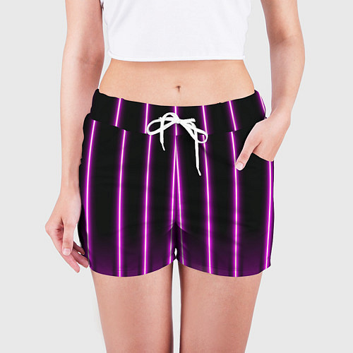 Женские шорты Свежий взгляд / 3D-принт – фото 3