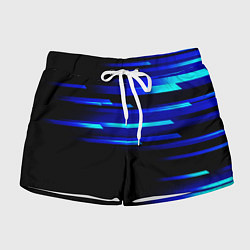 Женские шорты Color blue black