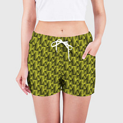 Шорты женские Летние переливы, цвет: 3D-принт — фото 2