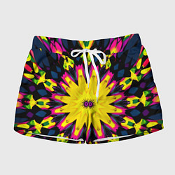 Шорты женские Звездный калейдоскоп, цвет: 3D-принт