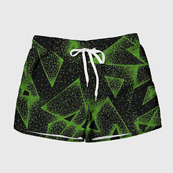 Женские шорты Triangles with dots