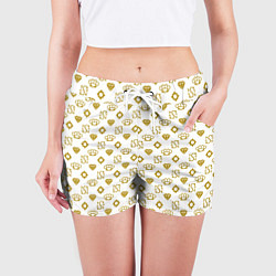 Шорты женские Узор как у девушки из Gta 6, цвет: 3D-принт — фото 2