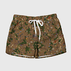 Шорты женские Земли Данжа - Герои 3, цвет: 3D-принт