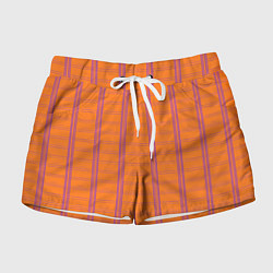 Женские шорты Color orange cage
