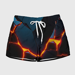 Шорты женские Plate split, цвет: 3D-принт